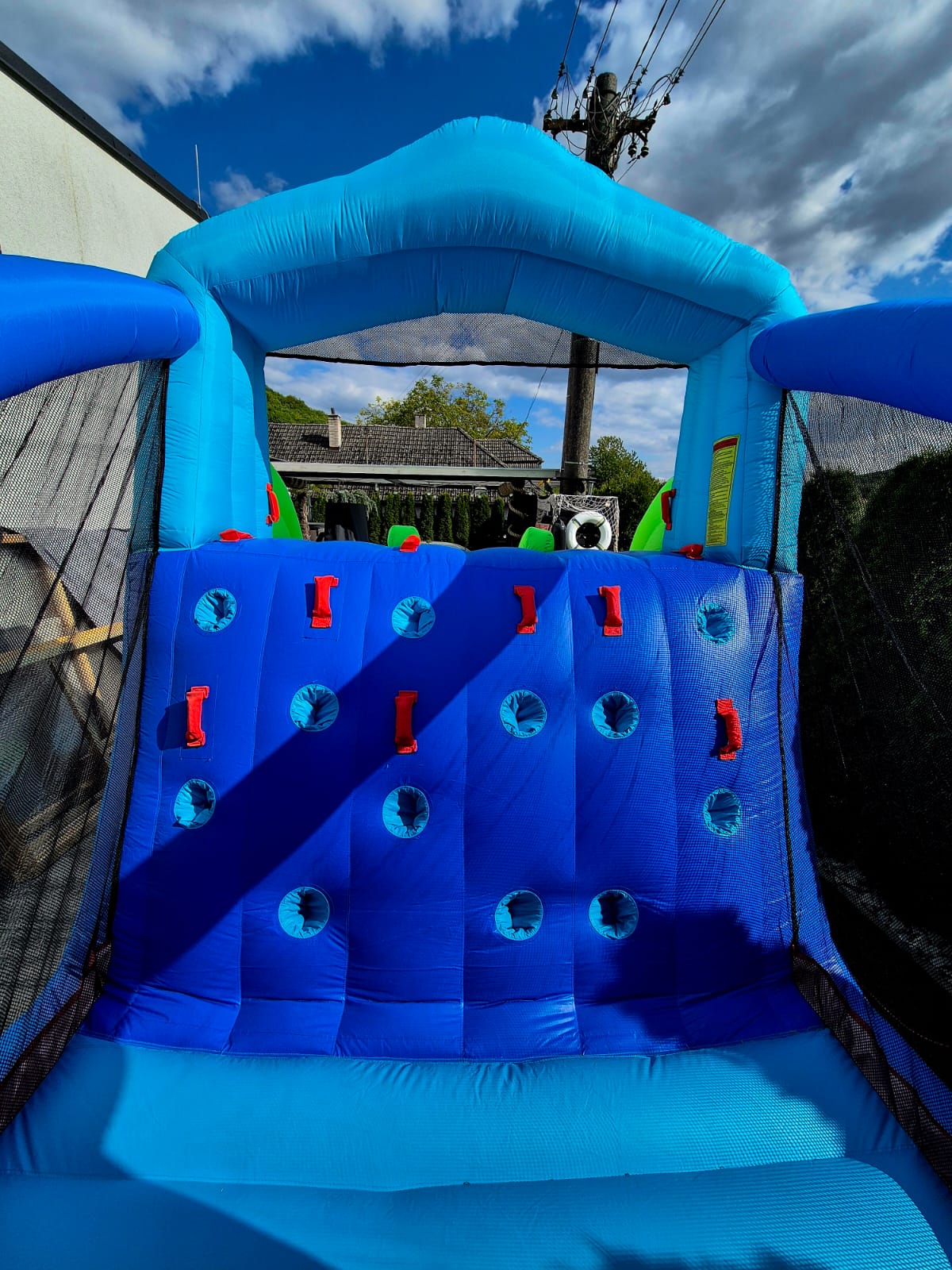 Skákací hrad Obria Závodná Šmýkačka