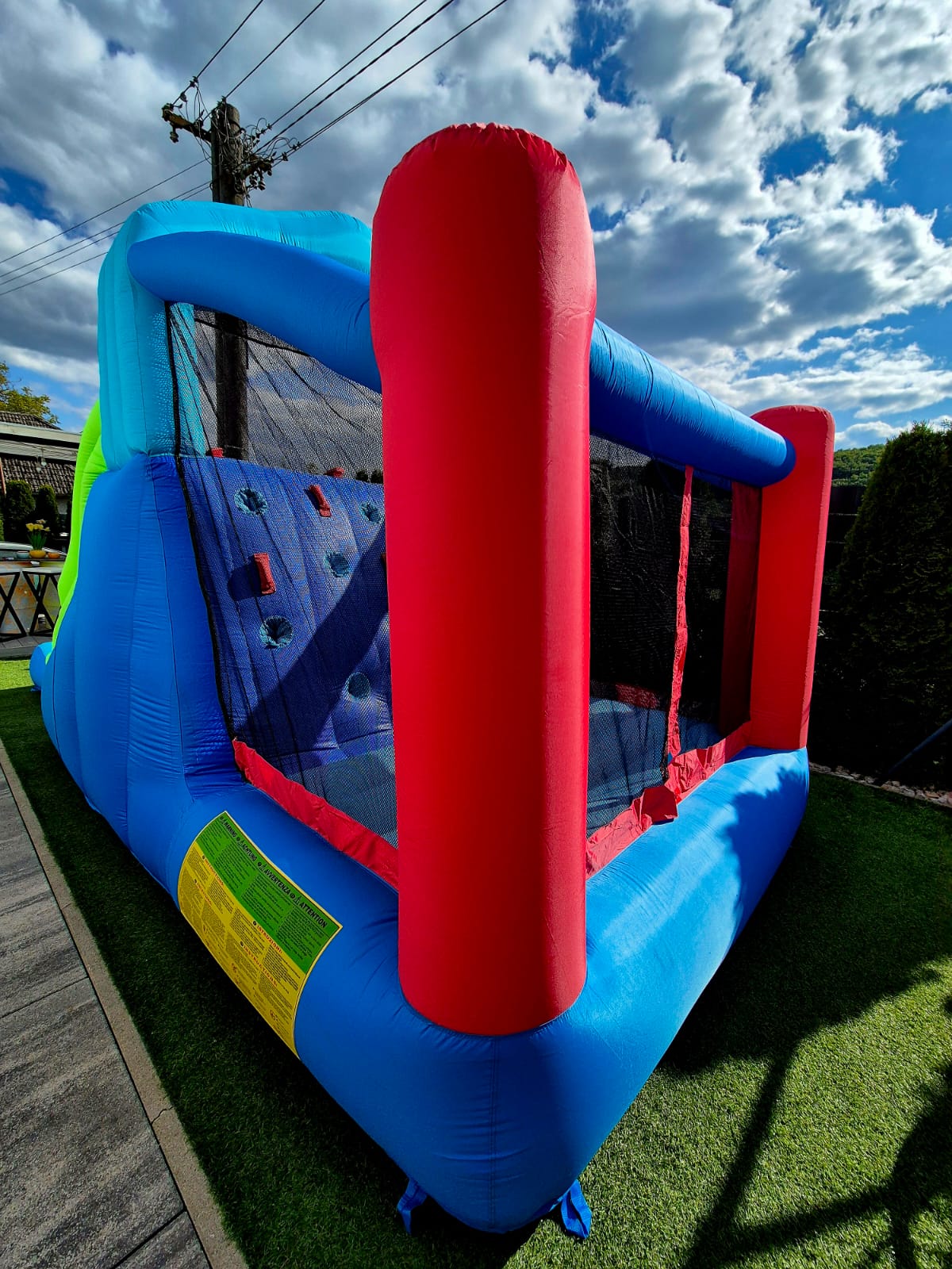 Skákací hrad Obria Závodná Šmýkačka