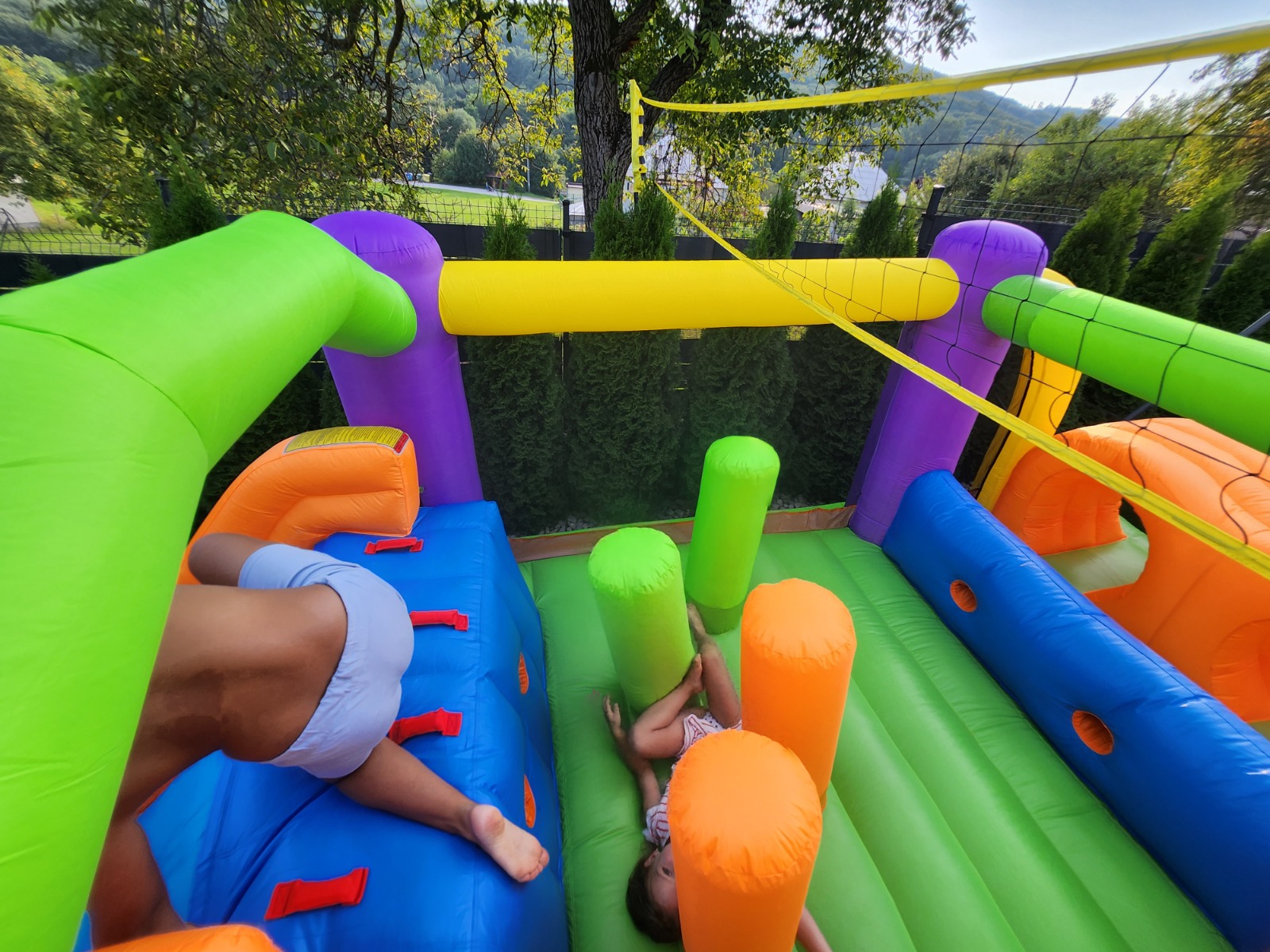 Skákací hrad – Prekážková dráha