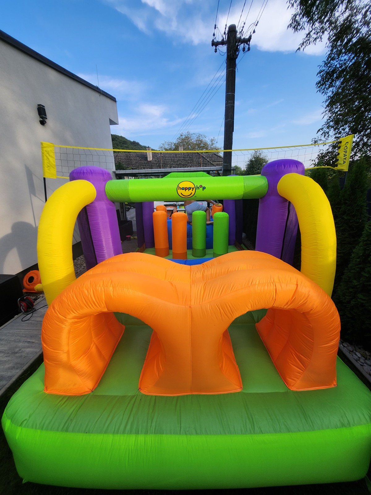 Skákací hrad – Prekážková dráha