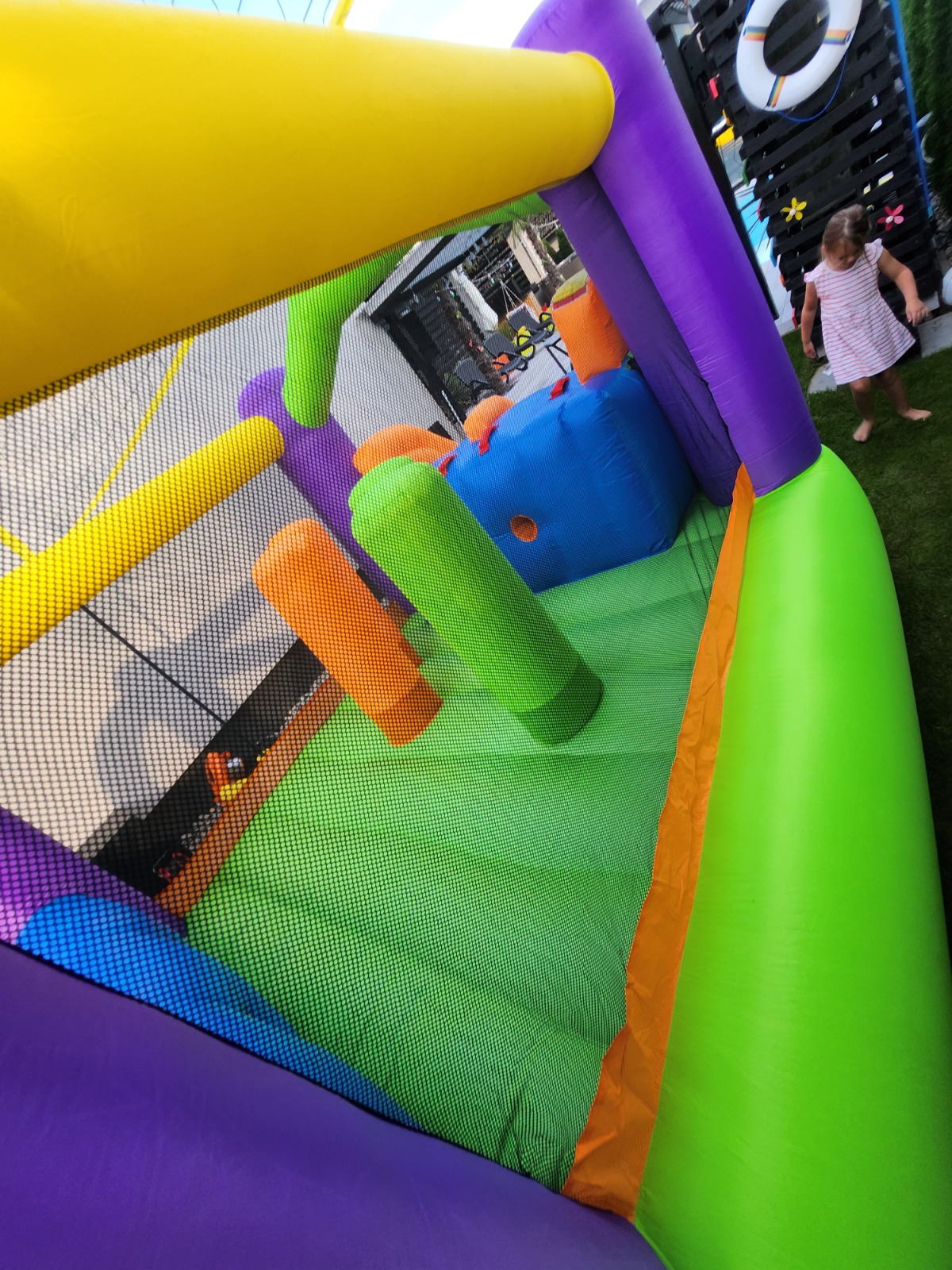 Skákací hrad – Prekážková dráha